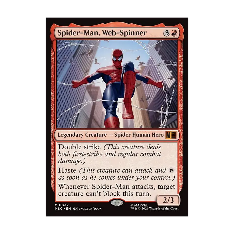 Spider-Man, Web-Spinner - Marvel Super Heroes Commander (Near Mint)