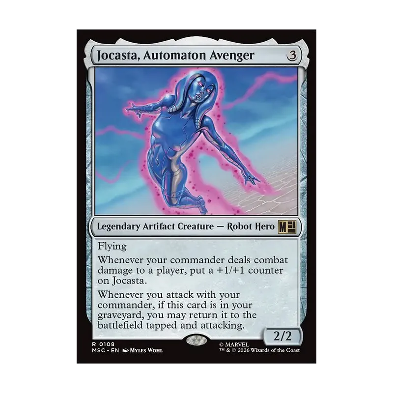 Jocasta, Automaton Avenger (Surge Foil) - Marvel Super Heroes Commander (Foil Near Mint)