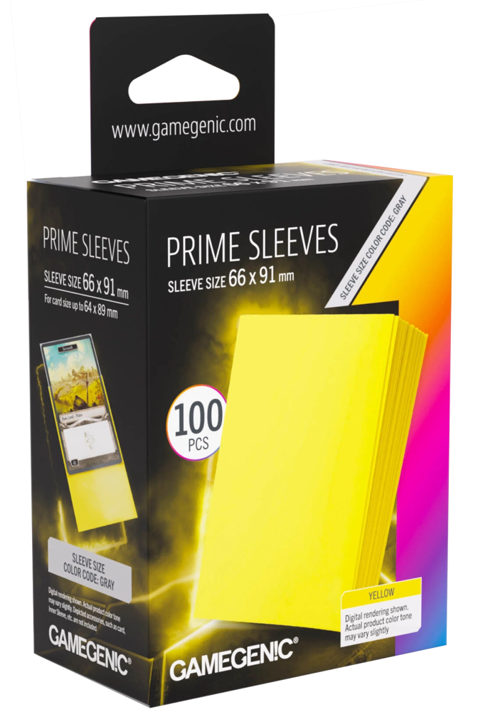 Prime Sleeves: Yellow (100)