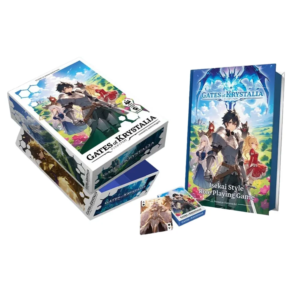 Gates of Krystalia TTJRPG: Hero Bundle (Preorder)