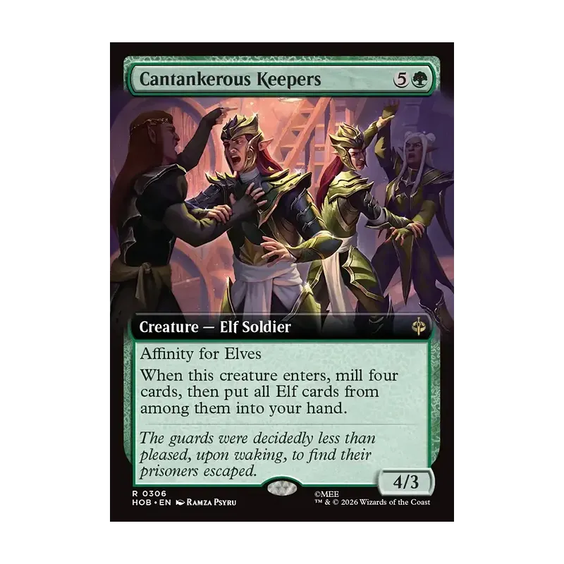 Cantankerous Keepers (Extended Art) - The Hobbit (Near Mint)