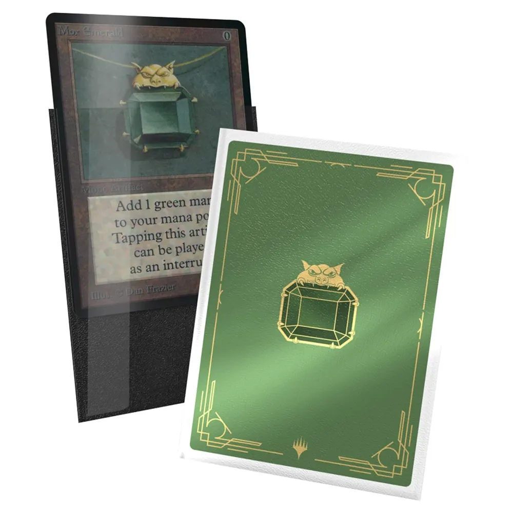 MTG Art Sleeves Mox Collection: Emerald (100) (Preorder)