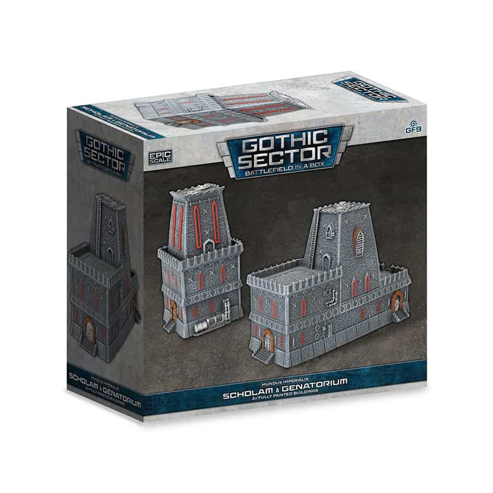 Battlefield in a Box: Gothic Sector - Mundus Imperialis Scholam & Genatorium