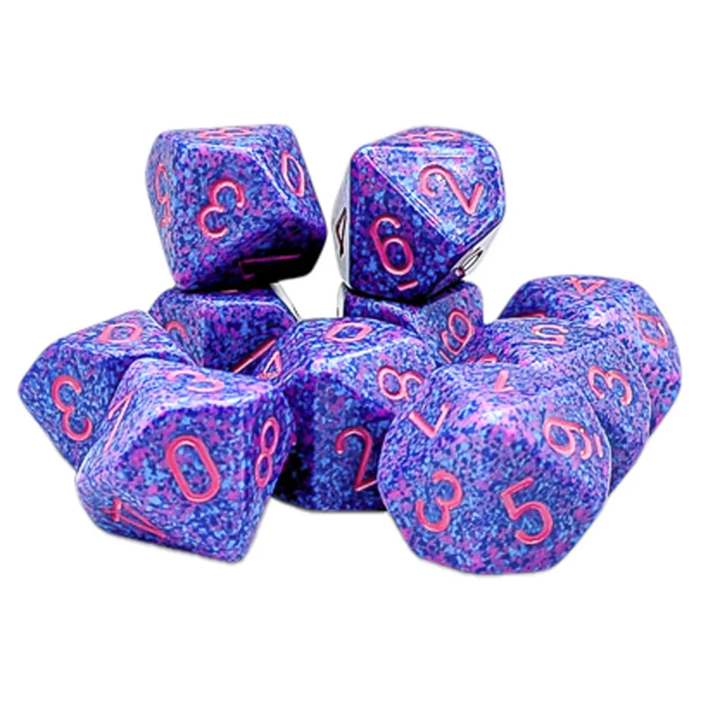 Chessex d10 Set: Speckled - Purple Passion (10)