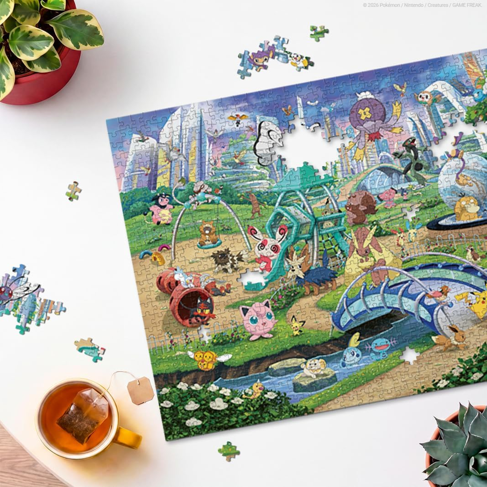 Pokemon 1000-Piece Puzzle: Breakout - Eevee, Park (Preorder)