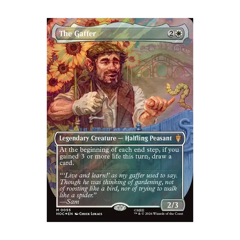 The Gaffer (Borderless) (Surge Foil) - The Hobbit Eternal (Foil Near Mint)