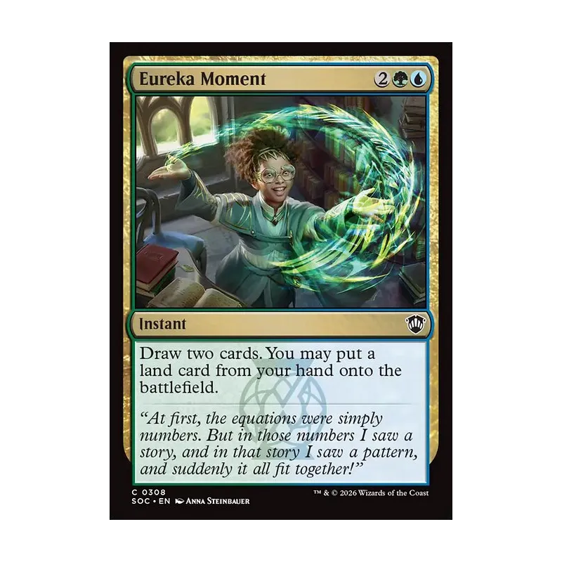 Eureka Moment - Secrets of Strixhaven Commander (Near Mint)