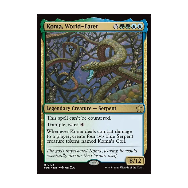 Koma, World-Eater - Foundations (Near Mint)