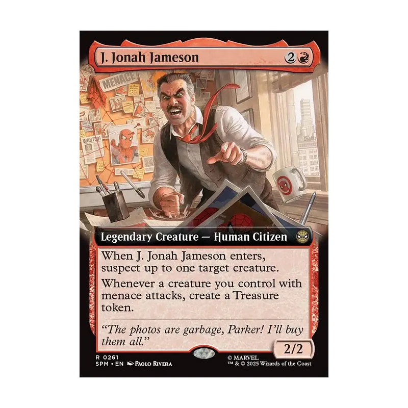 J. Jonah Jameson (Extended Art) - Marvel's Spider-Man (Near Mint)