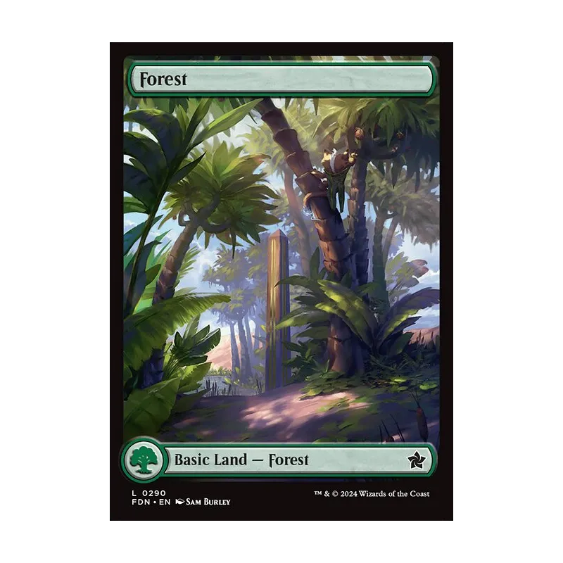 Forest (0290) - Foundations (Near Mint)