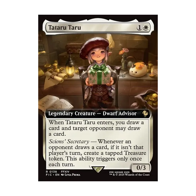 Tataru Taru (Extended Art) - Final Fantasy Commander (Near Mint)