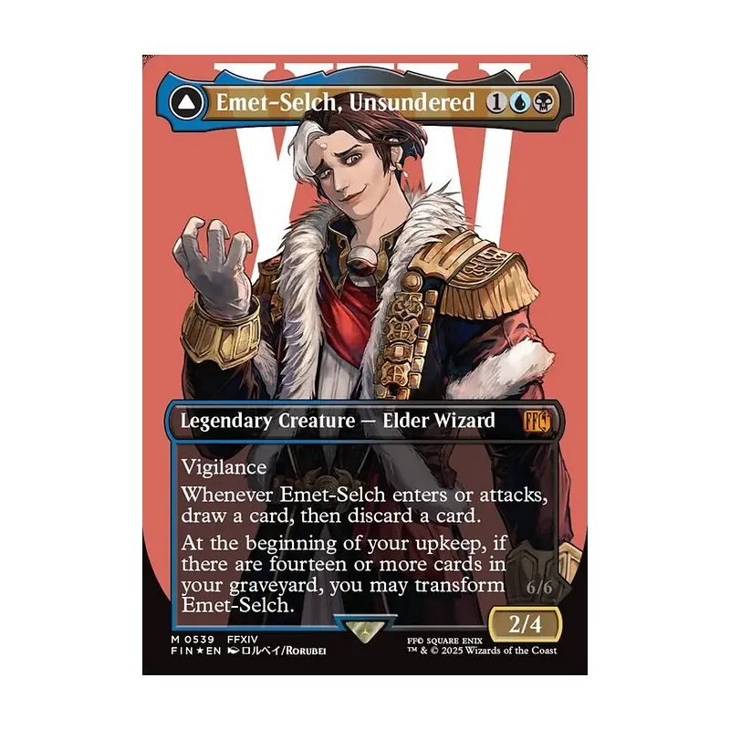 mtg emet selch cards Emet-Selch, Unsundered // Hades, Sorcerer of Eld [218] [FINAL FANTASY] [Foil]  Face to Face Games At the beginning of your upkeep Emet-Selch, Unsundered | Final Fantasy