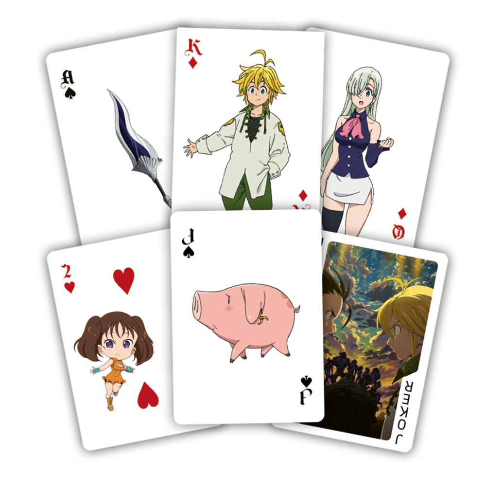 MangaCards Playing Cards: Season 2 - Seven Deadly Sins (Preorder)
