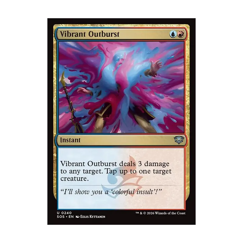 Vibrant Outburst - Secrets of Strixhaven (Near Mint)