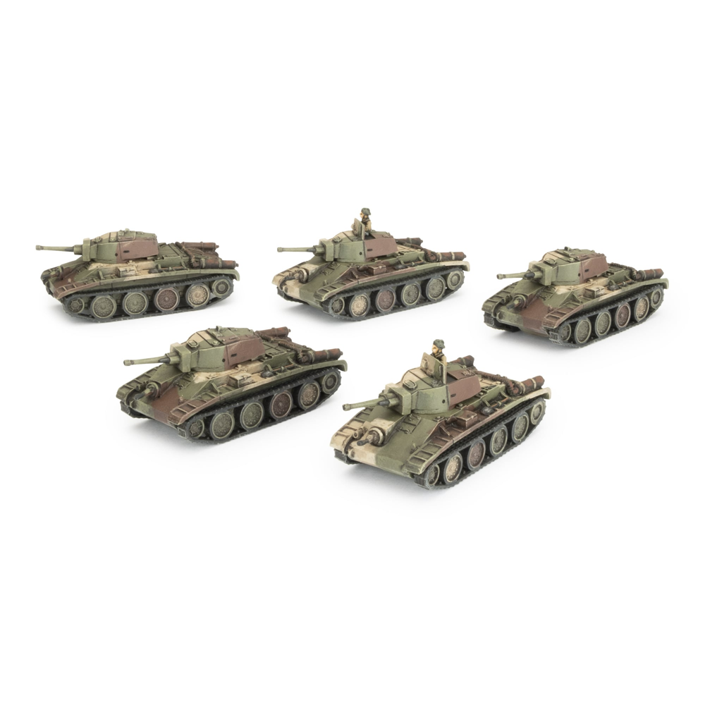 Flames of War WW2: Polish - 14TP Tank Platoon (Preorder)