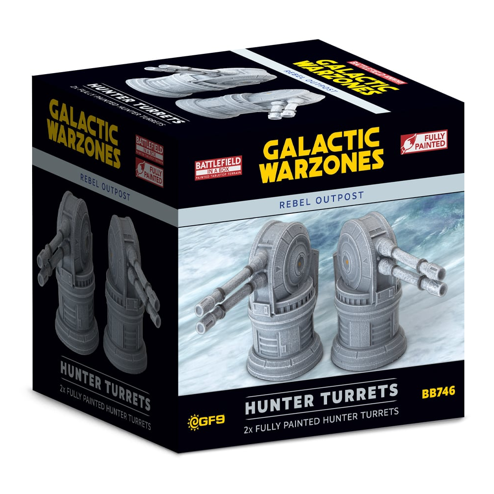 Battlefield in a Box: Galactic Warzones: Rebel Outpost - Hunter Turrets (New Arrival)