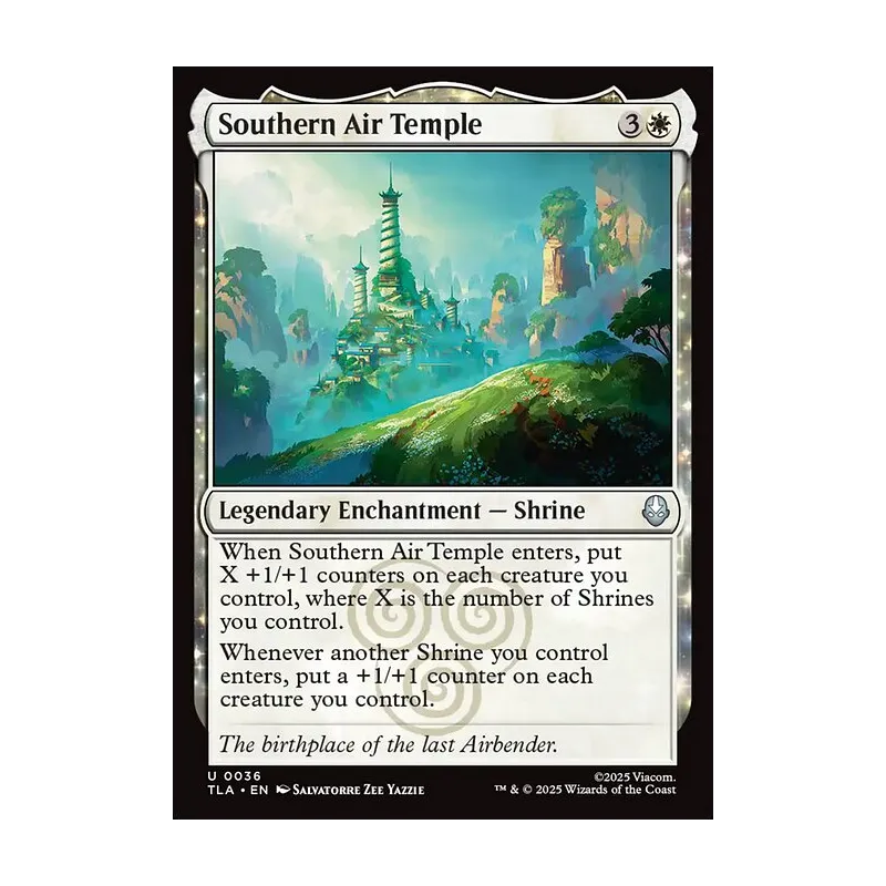 Southern Air Temple - Avatar: The Last Airbender (Foil Near Mint)