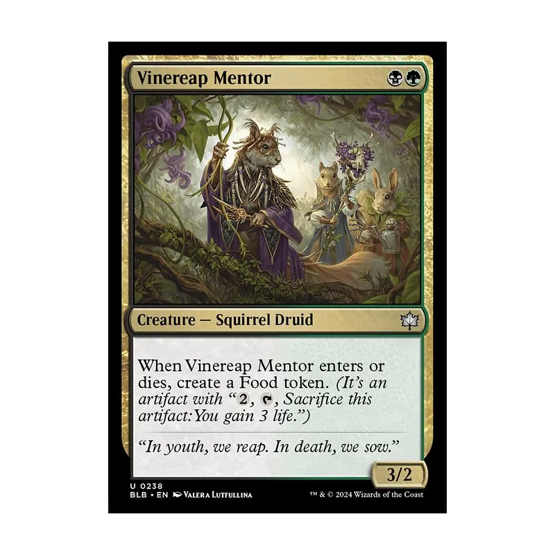 Vinereap Mentor - Bloomburrow (Near Mint)