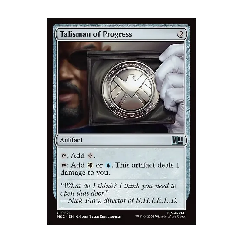 Talisman of Progress (Surge Foil) - Marvel Super Heroes Commander (Foil Near Mint)