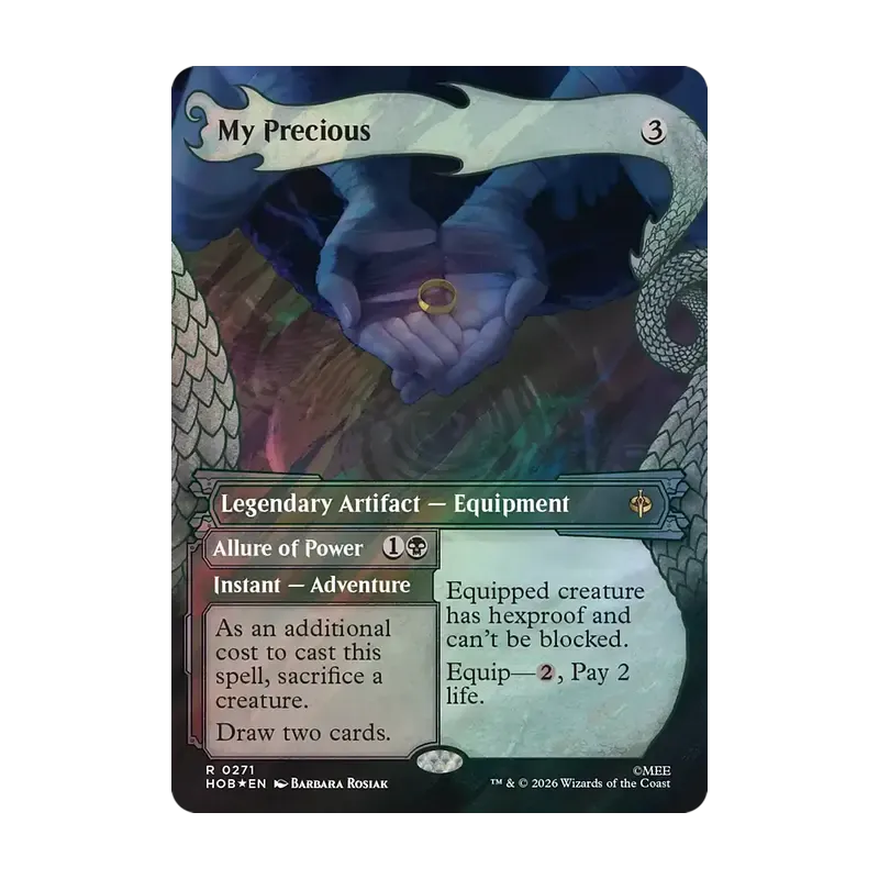 My Precious (Showcase) (Surge Foil) - The Hobbit (Foil Near Mint)