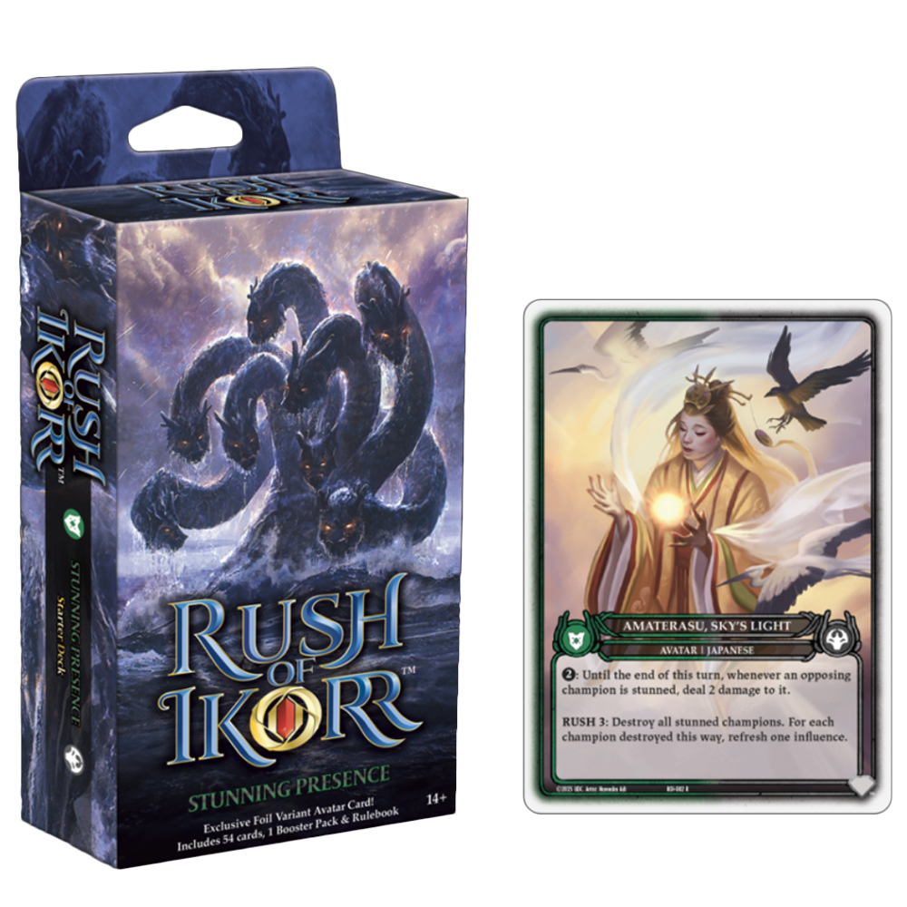 Rush of Ikorr TCG: Stunning Presence Starter Deck Rush of Ikorr TCG: Stunning Presence Starter Deck