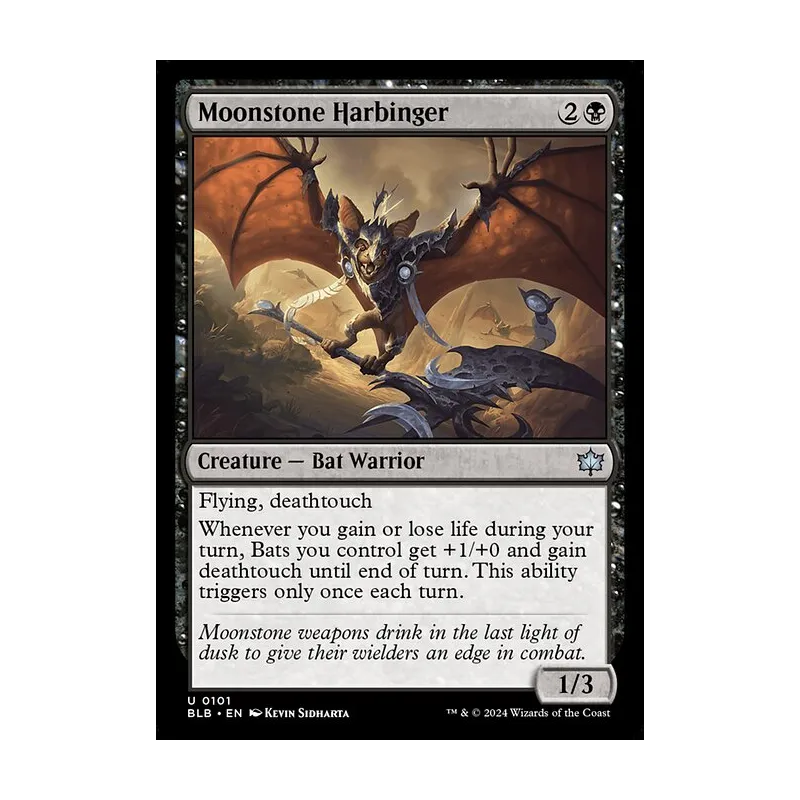 Moonstone Harbinger - Bloomburrow (Near Mint)