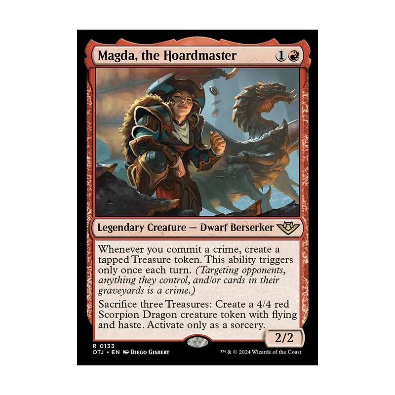 Magda, the Hoardmaster - Outlaws of Thunder Junction (Near Mint)