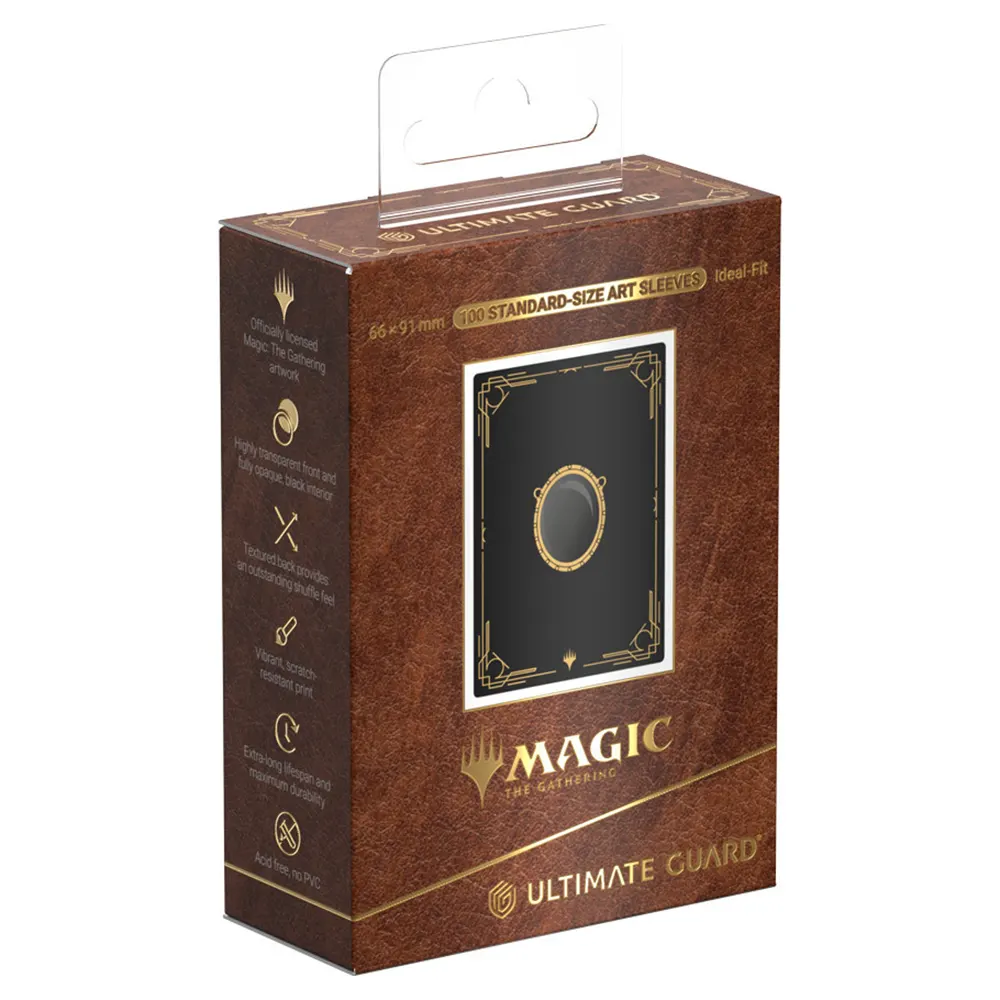 MTG Art Sleeves Mox Collection: Jet (100) (Preorder)