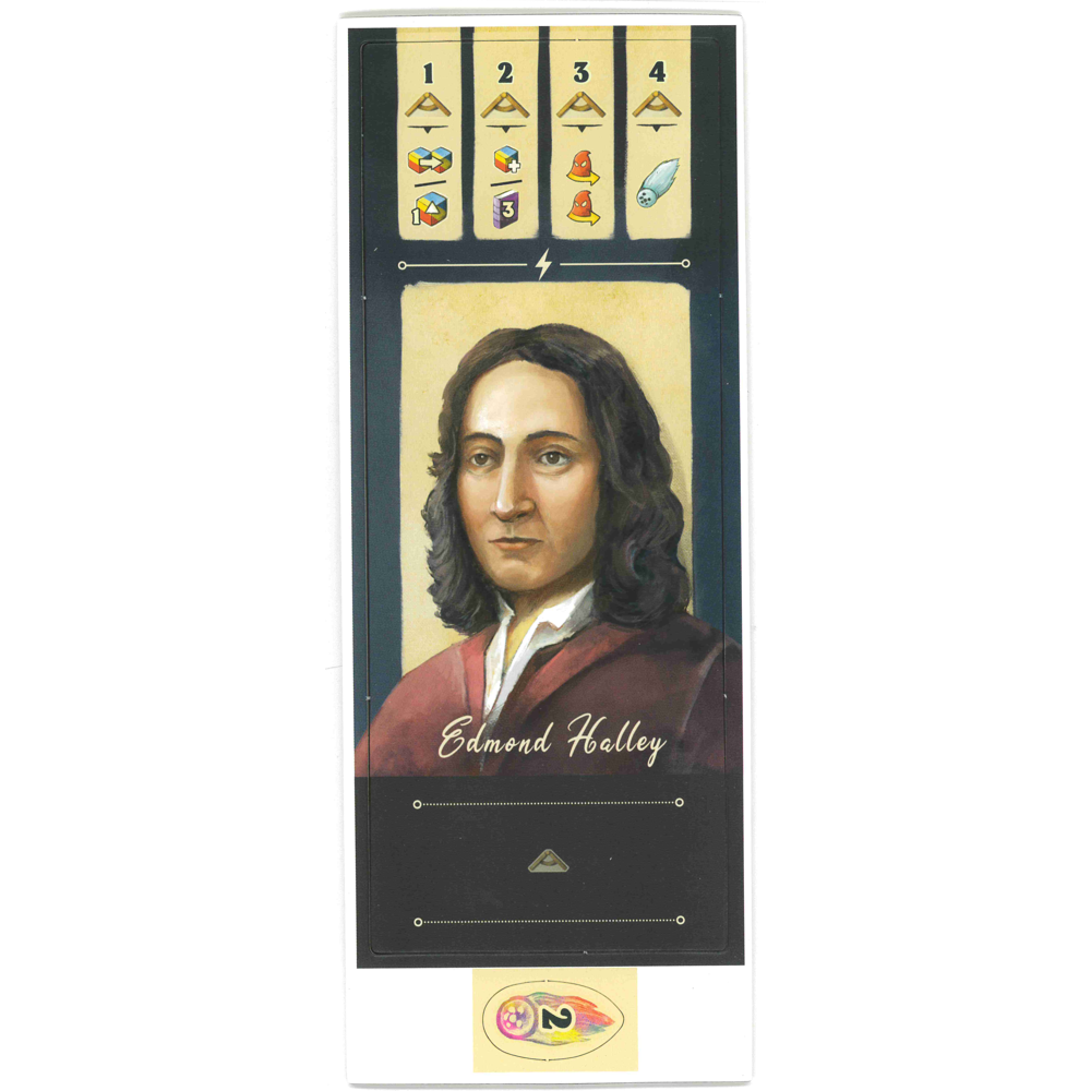 Galileo Galilei: Promo Character Tile - Edmond Halley (New Arrival)
