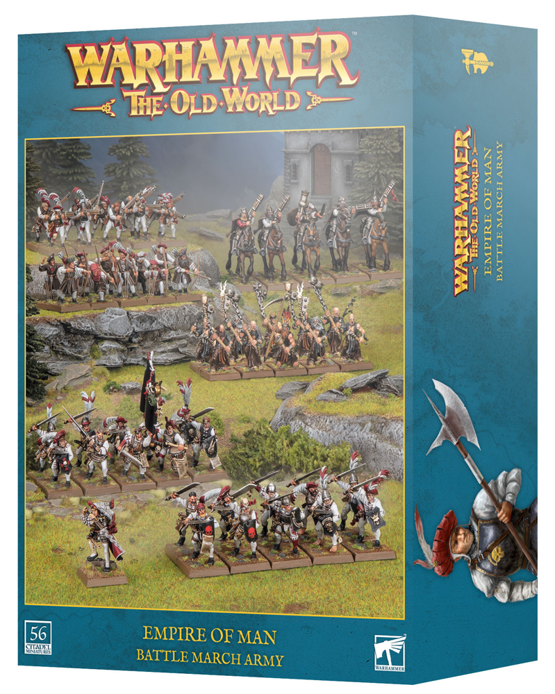 Warhammer The Old World: Empire of Man - Battle March Army (Preorder)