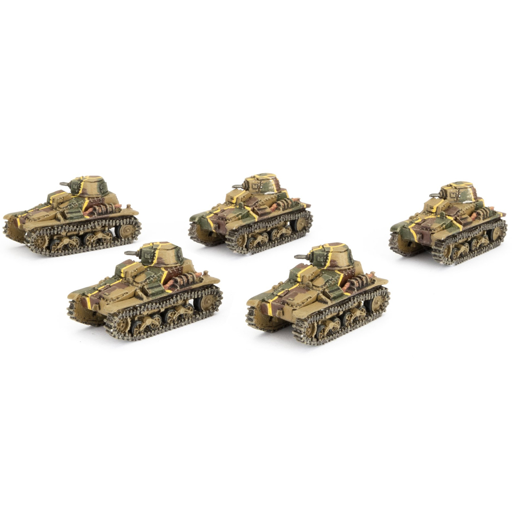 Flames of War WW2: Type 94 TK Recon Tankette Platoon