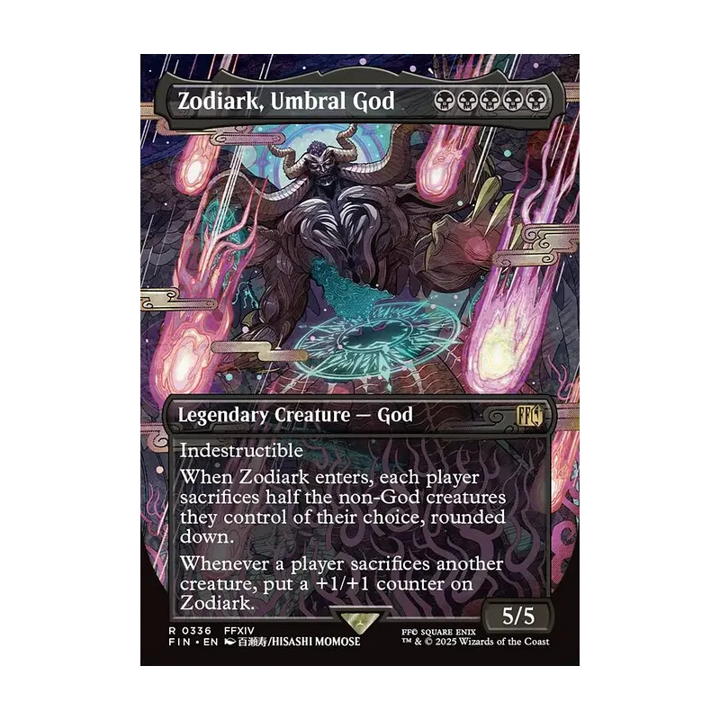 final fantasy god mtg Zodiark, Umbral God