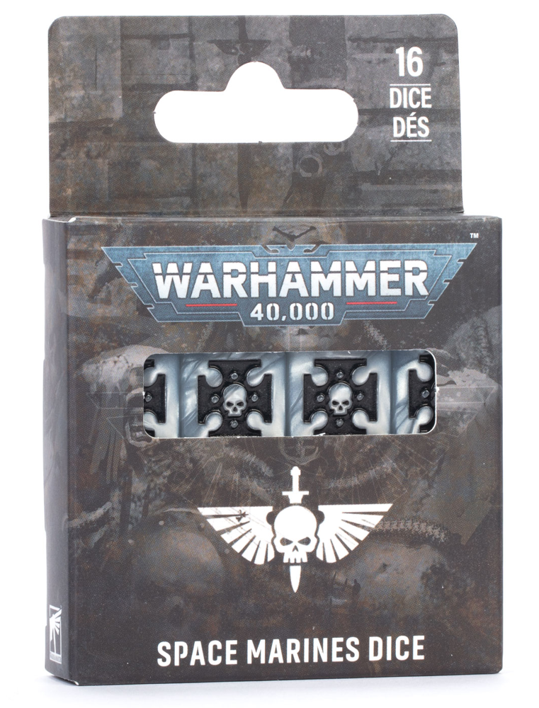 Warhammer 40K: Space Marines - Dice (16) (Preorder)
