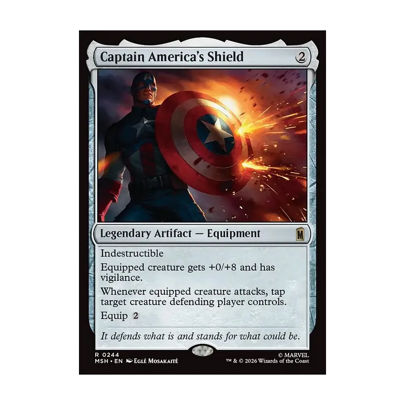 Captain America's Shield - Marvel Super Heroes (Near Mint)