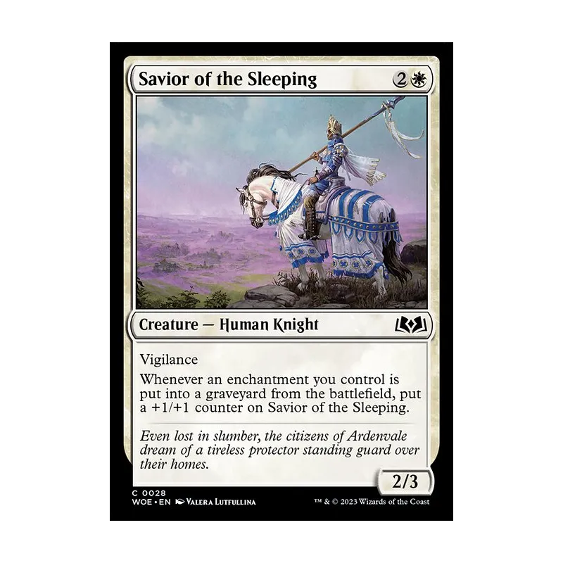 Savior of the Sleeping - Wilds of Eldraine (Near Mint)