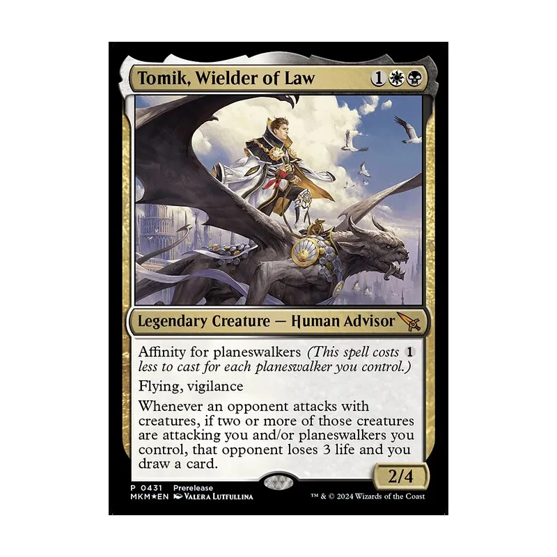 Tomik, Wielder of Law - Murders at Karlov Manor (Foil Near Mint)