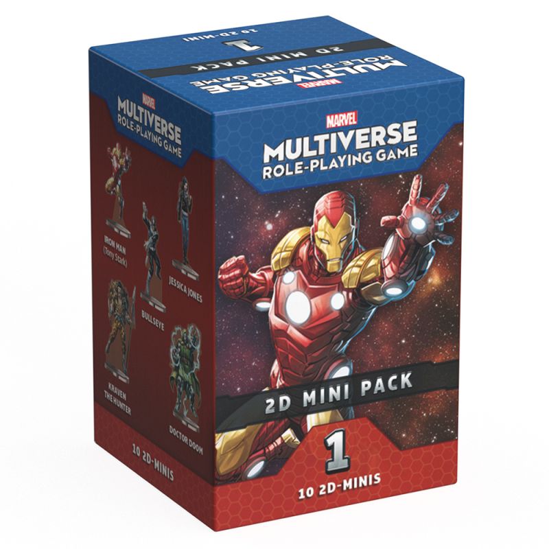 Marvel Multiverse RPG: 2D Mini Pack 1 | Accessories | Miniature Market