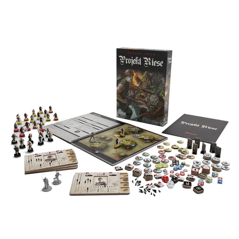 Escape from Projekt Riese: Hero Characters Miniatures Set
