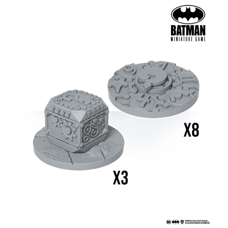 Batman Miniature Game: Riddler Markers (Clearance)