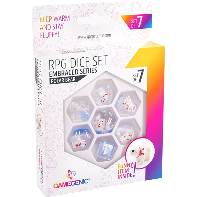 Embraced Series Polyhedral Set: Polar Bear (7) (Clearance)