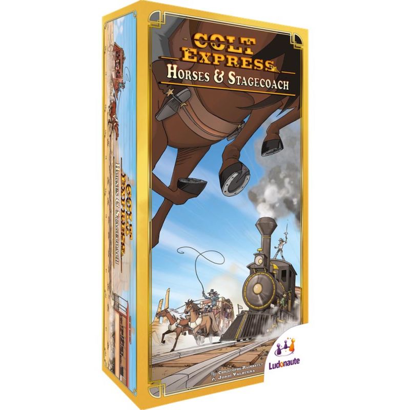 Colt Express: Horses & Stagecoach expansion | Board Games | Miniature ...
